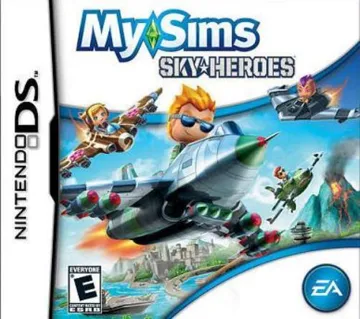 MySims - SkyHeroes (USA) (En,Fr,De,Es,It,Nl) box cover front